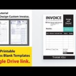 100 Printable Invoice Templates