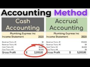 Accrual Basis Accounting Vs  Cash Basis Accounting