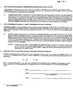 Cost Accounting Standards For Government Contracts