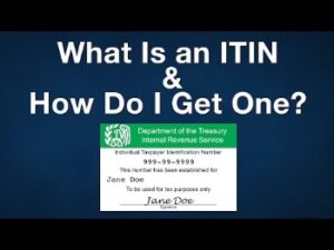 Facts About The Individual Identification Number Itin