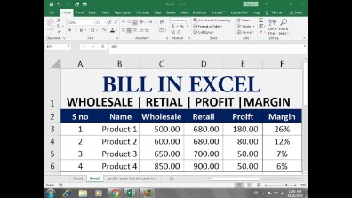 formula for a net profit margin