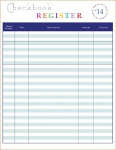 How To Balance A Checkbook