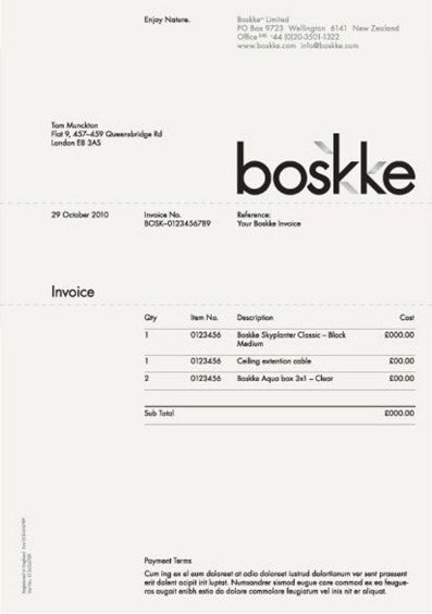 how to invoice as a freelance designer