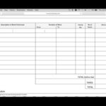 Independent Contractor Invoice Template