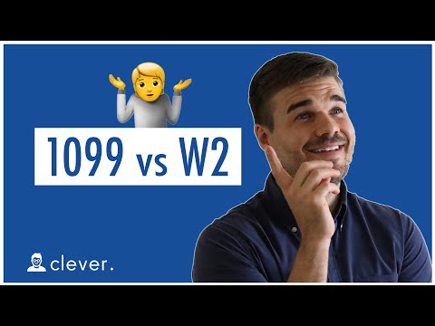 the difference between a w2 employee and a 1099 employee